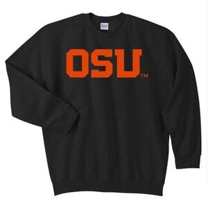 NWT Ohio State Buckeyes Bold Black Officially Licensed Sweatshirt Size Large